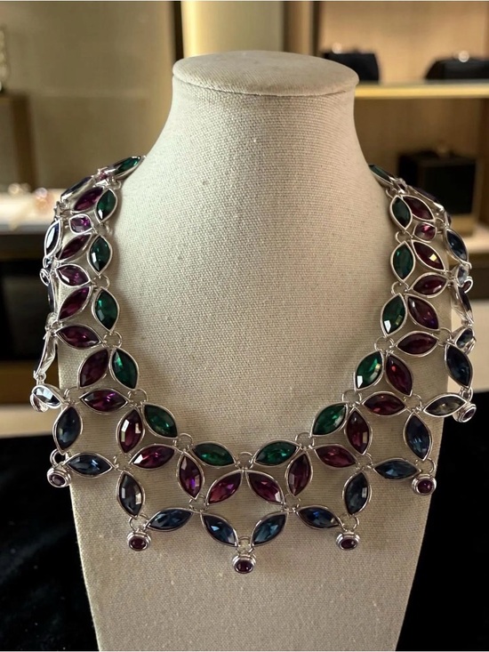 Yves Saint Laurent Jewelry - Vintage Limited Edition YSL Yves Saint Laurent Bib Collar Necklace